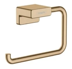 Hansgrohe AddStoris - Portarrollos, Bronce Cepillado 41771140