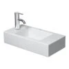 Duravit Vero Air - Lavamanos 500x250 Mm, Sin Rebosadero, Con Orificio Para Grifo A La Izquierda, WonderGliss, Blanco 07245000091 2 Duravit Vero Air - Lavamanos 500x250 Mm, Sin Rebosadero, Con Orificio Para Grifo A La Izquierda, WonderGliss, Blanco 07245000091 -Baño Suministros Tienda 0294b5ed1580450f4f6b6e06