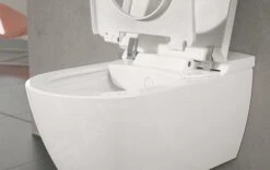 Villeroy & Boch ViClean - Inodoro Suspendido Con Asiento De Bidé, DirectFlush, Con CeramicPlus, Blanco Alpino V0E100R1 -Baño Suministros Tienda 049fae706072f305d7c27ec0