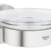 Grohe Essentials - Jabonera Con Soporte, Supersteel 40444DC1 -Baño Suministros Tienda 05ac33b1e1ca4cae4ff4d233