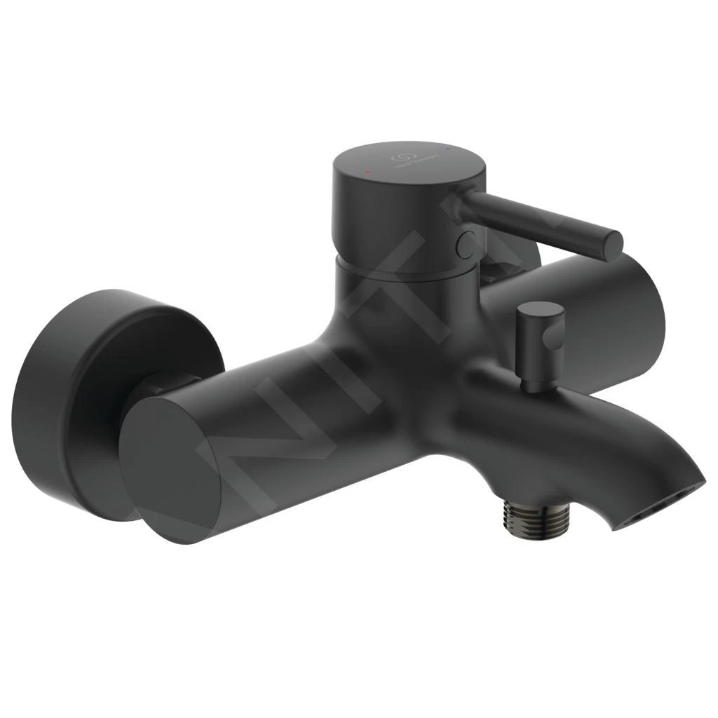 Ideal Standard CeraLine - Grifo De Pared Para Bañera, Negro BC199XG 3 Ideal Standard CeraLine - Grifo De Pared Para Bañera, Negro BC199XG