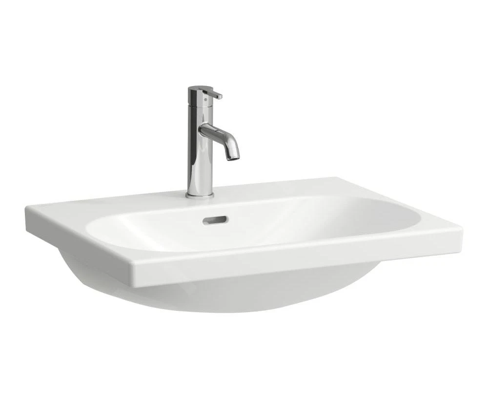 Laufen Lua - Lavabo De Mueble 60x46 Mm, Con Rebosadero, Orificio Para Grifo, Blanco H8160830001041 3 Laufen Lua - Lavabo De Mueble 60x46 Mm, Con Rebosadero, Orificio Para Grifo, Blanco H8160830001041