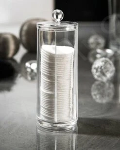 Compactor Organizadores De Cosméticos - Caja Para Discos Desmaquillantes, Plástico Transparente RAN5059 -Baño Suministros Tienda 0d16e54dae571898e636fa9b