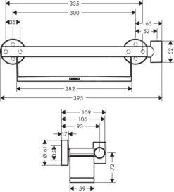 Hansgrohe Raindance Select S - Agarradero Comfort Con Soporte Porter Y Estantería, Cromo 26328400 5 Hansgrohe Raindance Select S - Agarradero Comfort Con Soporte Porter Y Estantería, Cromo 26328400 -Baño Suministros Tienda 0d718d813f63bfe8a1a1323e