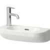 Laufen Lua - Lavamanos 50x23 Cm, Con Rebosadero, Orificio Para Grifo A La Izquierda, LCC, Blanco H8150824001051