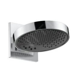 Hansgrohe Rainfinity - Rociador De Ducha 250 Con Conexión, 3 Jet, EcoSmart, Cromo 26233000