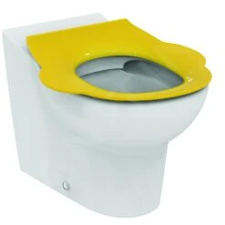 Ideal Standard Contour 21 - Asiento De WC Para Niños Sin Tapa, Amarillo S454279 -Baño Suministros Tienda 10c708c46c64bbb139351100