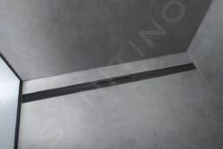 Hansgrohe RainDrain Flex - Canaleta De Ducha Lineal Con Rejilla De Acero Inoxidable 1200, Independiente, Acortable, Negro Mate 56047670 -Baño Suministros Tienda 11da0fa5dd9661546faf3f30