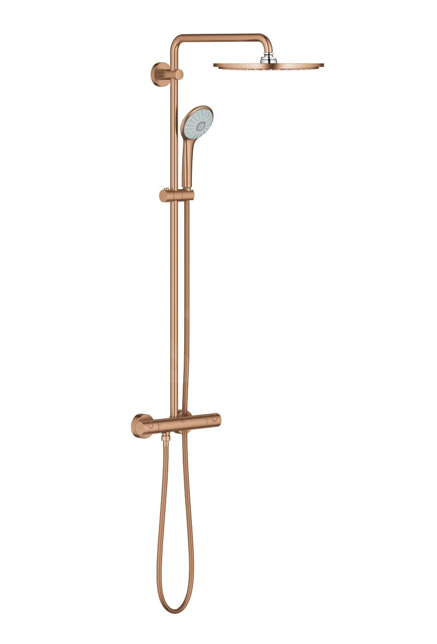 Grohe Euphoria - Conjunto De Ducha Con Termostato, 310 Mm, Warm Sunset Cepillado 26075DL0 3 Grohe Euphoria - Conjunto De Ducha Con Termostato, 310 Mm, Warm Sunset Cepillado 26075DL0