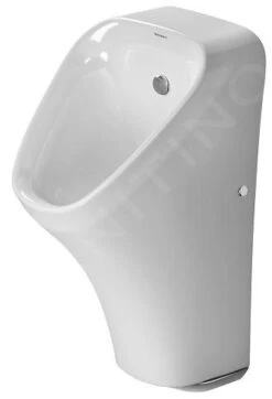 Duravit DuraStyle - Urinario, Control Electrónico, Entrada De Agua Posterior, Rimless, Con WonderGliss, Blanco 28063100001