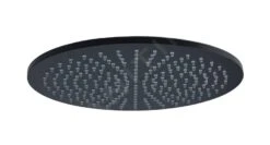 Paffoni Stick - Rociador De Ducha, Diámetro 300 Mm, Negro Mate ZSOF079NO