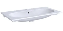 Geberit Acanto - Lavabo 900x480 Mm, Con Orificio Para Grifo, Con Rebosadero, Blanco 500.642.01.2