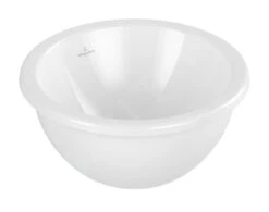 Villeroy & Boch Loop&Friends - Lavabo Encastrado, Diámetro 390 Mm, Sin Rebosadero, CeramicPlus, Blanco Alpino 4A5901R1 -Baño Suministros Tienda 2027ef44dacca1d46443b717