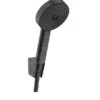 Hansgrohe Pulsify Select - Conjunto De Cabezal De Ducha, 3 Chorros, Soporte Y Manguera 1600 Mm, Negro Matee 24303670 -Baño Suministros Tienda 2251ea0feb276072ba222f7c