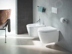 Duravit ME By Starck - Bidé Suspendido Con Rebosadero, Blanco Alpino 2288150000 -Baño Suministros Tienda 22c9ec9c7ad2713efa6fb2b1