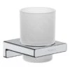 Hansgrohe AddStoris - Vaso Para Cepillos De Dientes Con Soporte, Cristal Mate/cromo 41749000 -Baño Suministros Tienda 22d3a7e729e94557656302f7
