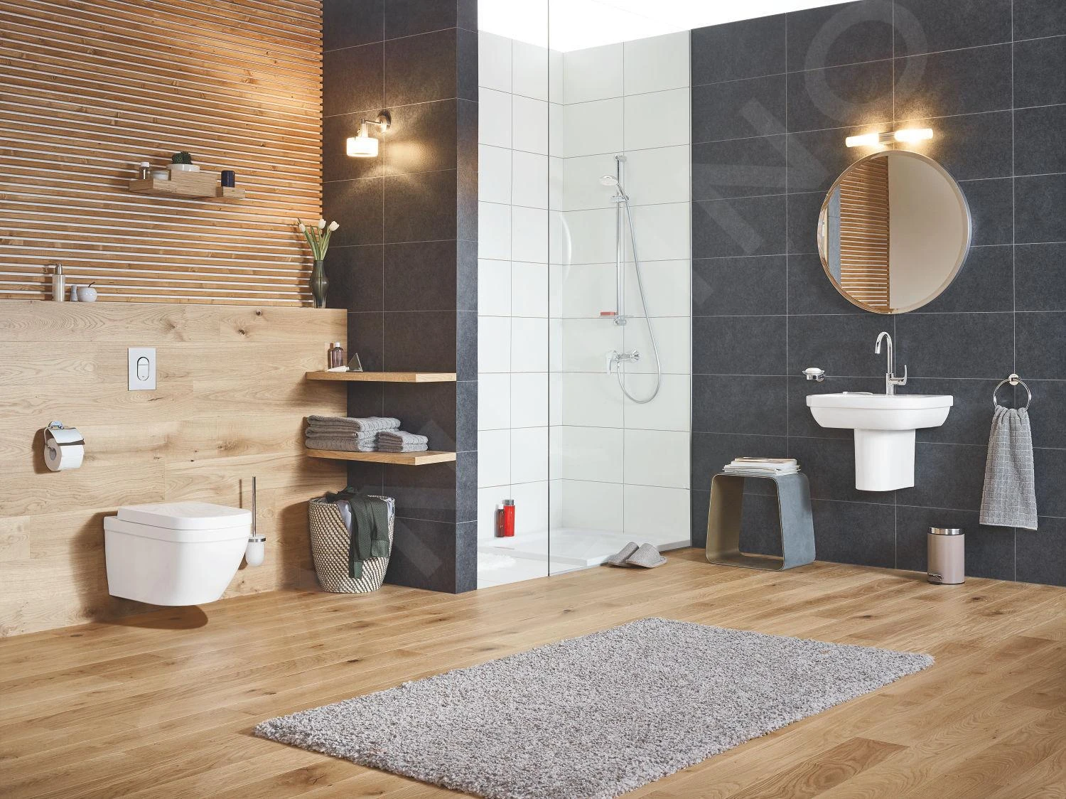 Grohe Euro Ceramic - Semi Pedestal Para Lavabo, Blanco Alpino 39201000 5 Grohe Euro Ceramic - Semi Pedestal Para Lavabo, Blanco Alpino 39201000 - Imagen 3