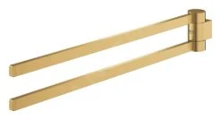 Grohe Selection - Toallero Doble, Giratorio, Cool Sunrise Cepillado 41063GN0 -Baño Suministros Tienda 243e49aad852c936adcc9345