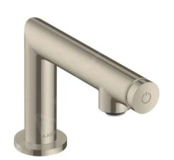 Axor Uno - Grifo Select De Pie Para Agua Fría, Níquel Cepillado 45130820