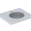 Geberit Preciosa II - Lavabo Con Superficie De Almacenamiento, 600x500x165 Mm, Con Rebosadero, Con Orificio Para Grifo, Blanco 123260000 -Baño Suministros Tienda 2513e57004d17fc481fe0c5f