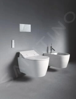 Duravit ME By Starck - Bidé Suspendido Con Rebosadero, Blanco Alpino 2288150000 -Baño Suministros Tienda 25bda07278743cd7243fc82f