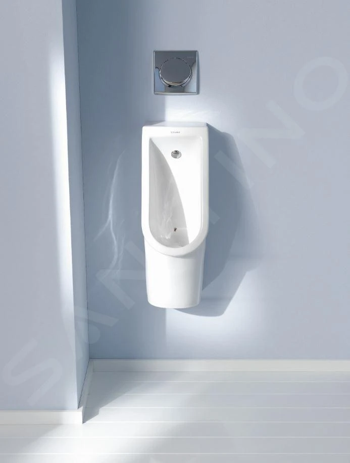 Duravit Starck 3 - Urinario, Entrada De Agua Posterior, Rimless, Blanco Alpino 0827250000 5 Duravit Starck 3 - Urinario, Entrada De Agua Posterior, Rimless, Blanco Alpino 0827250000 - Imagen 3