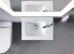 Duravit ME By Starck - Lavamanos De Mueble 430x300 Mm, Con 1 Orificio Para Grifería, Blanco Alpino 0723430041 -Baño Suministros Tienda 27c8fb97eb3576b0addeb080