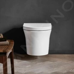 Duravit White Tulip - Inodoro Suspendido HygieneFlush, Rimless, HygieneGlaze, Blanco 2576092000 -Baño Suministros Tienda 28c039688f8b80f5013f9dc0