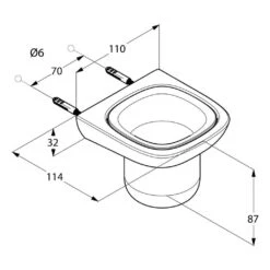 Kludi Amba - Portavasos, Cromo 5397505 -Baño Suministros Tienda 2a5495a72073b1e948966a44