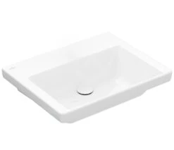 Villeroy & Boch Subway 3.0 - Lavabo 600x470 Mm, Sin Rebosadero, Sin Orificio Para Grifería, Blanco Alpino 4A706301