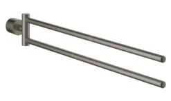 Grohe Atrio - Portatoallas, Hard Graphite Cepillado 40308AL3