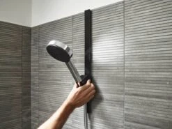 Hansgrohe WallStoris - Barra De Pared 700 Mm, Negro Matee 27904670 -Baño Suministros Tienda 2e1e01337c06ac645650aa8a
