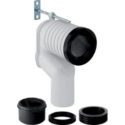 Geberit Accesorios - Kit De Codo P De Conexión Para Inodoro De Pie 131.081.11.1