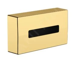 Hansgrohe AddStoris - Dispensador De Toallitas De Papel, Aspecto De Oro Pulido 41774990