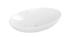 Villeroy & Boch Loop&Friends - Lavabo Sobre Encimera, 620x420 Mm, Con Rebosadero, CeramicPlus, Stone White 4A4800RW -Baño Suministros Tienda 31d7381572b6197c92573f14