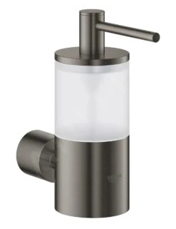 Grohe Atrio - Dispensador De Jabón Líquido, Hard Graphite Cepillado 40306AL3 -Baño Suministros Tienda 328e502c98fde470ddde16ad