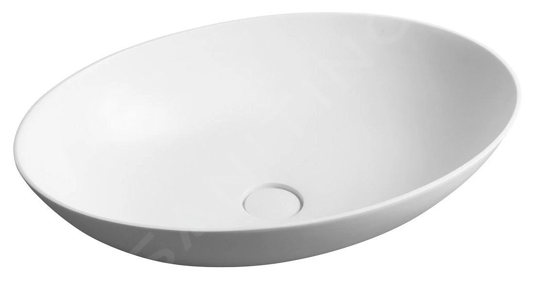 Sapho Thin - Lavabo Sobre Encimera 600x400x145 Mm, Blanco Mate WN893 3 Sapho Thin - Lavabo Sobre Encimera 600x400x145 Mm, Blanco Mate WN893