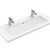 Villeroy & Boch Venticello - Lavabo De Mueble 1200x500 Mm, Con Rebosadero, 2 Orificios Para El Grifo, Blanco Alpino 4104CK01 -Baño Suministros Tienda 360d681427f1810eaf4a6b6c