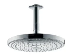 Hansgrohe Raindance Select S - Rociador De Ducha 240, 2 Chorros, Brazo De Ducha 100 Mm, Cromo 26467000