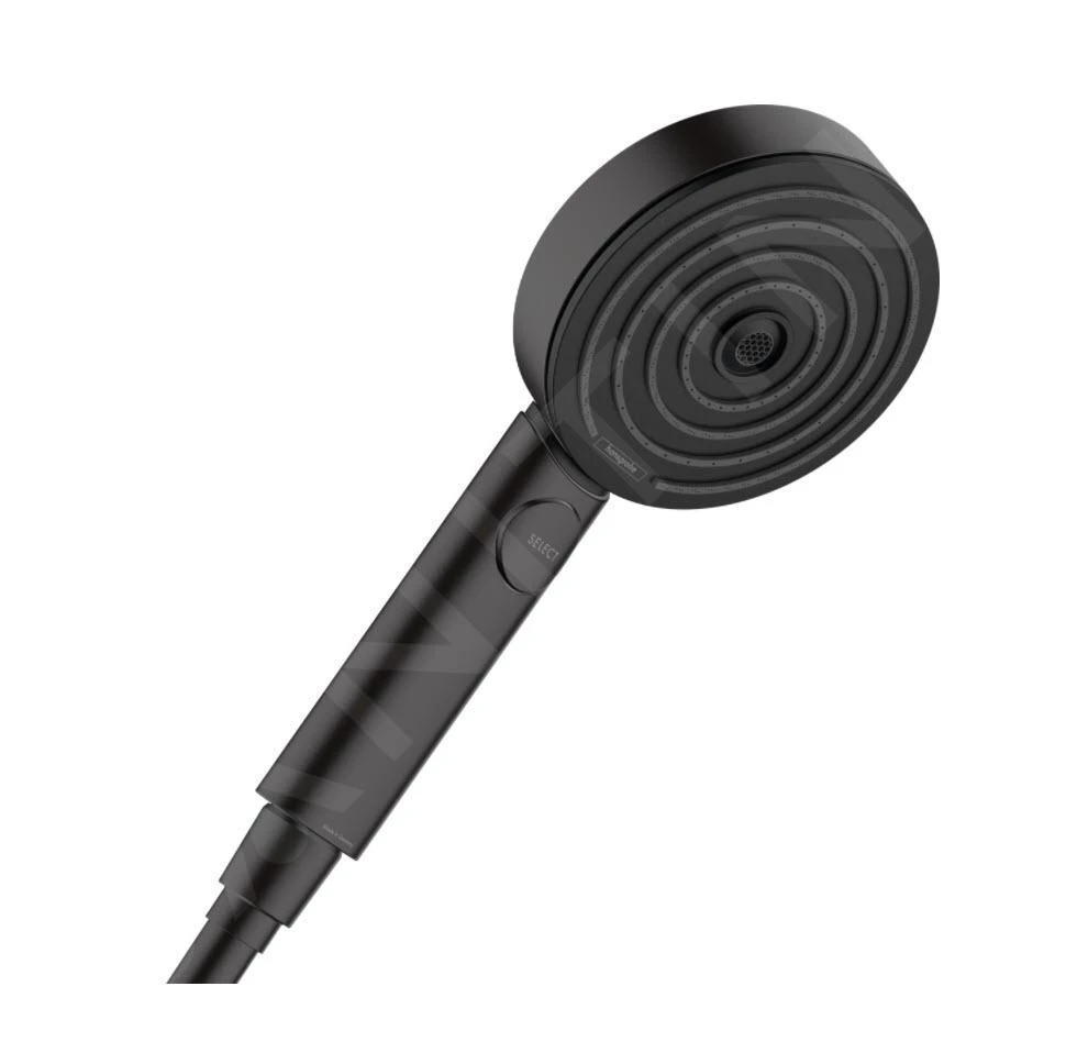 Hansgrohe WallStoris - Conjunto De Cabezal De Ducha 105, 3 Chorros, Termostato Y Accesorios De Baño, Negro Mate 24250670 5 Hansgrohe WallStoris - Conjunto De Cabezal De Ducha 105, 3 Chorros, Termostato Y Accesorios De Baño, Negro Mate 24250670 - Imagen 3