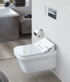 Duravit SensoWash Slim - Asiento De Bidé Electrónico SensoWash Slim, SoftClose, Blanco Alpino 611200002304300 -Baño Suministros Tienda 3b2f61368750adc3c4833b06