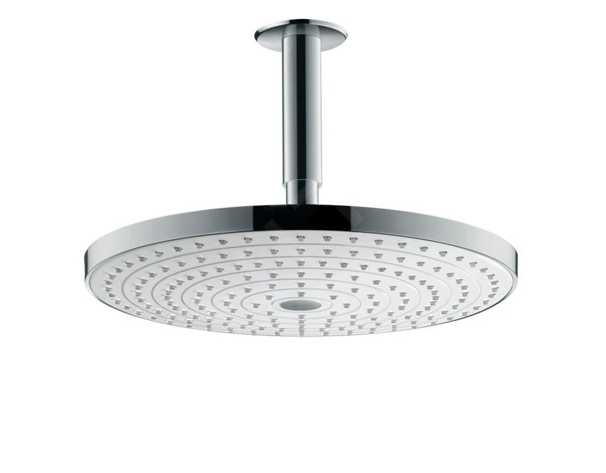 Hansgrohe Raindance Select S - Rociador De Ducha 300, 2 Chorros, Brazo De Ducha 100 Mm, Blanco/cromo 27337400 3 Hansgrohe Raindance Select S - Rociador De Ducha 300, 2 Chorros, Brazo De Ducha 100 Mm, Blanco/cromo 27337400