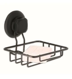 Compactor Bestlock - Jabonera De Alambre Con Soporte, Negro RAN9777