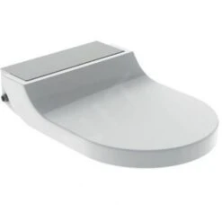 Geberit AquaClean - Asiento Para Bidé Tuma Comfort, SoftClosing, Acero Inoxidable Cepillado 146.272.FW.1
