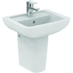 Ideal Standard Tempo - Semipedestal 180 X 260 X 340 Mm Para Lavamanos T0593, Blanca T426701