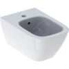 Geberit Smyle Square - Bidé Suspendido Con Rebosadero, Blanco 500.209.01.1 -Baño Suministros Tienda 47674f195ccd3dbd9738c166