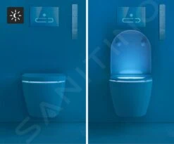 Duravit SensoWash Starck - Asiento De Bidé Electrónico F Plus Compact Con Cerámica, Rimless, HygieneGlaze, SoftClose, Blanco Alpino 650000012004320 -Baño Suministros Tienda 4a1d1cd13162ad033ee7b913