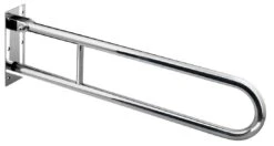 Sapho Equipamiento De Baño - Agarradero Plegable, Longitud 813 Mm, Acero Inoxidable XH518