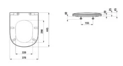 Laufen Lua - Asiento De WC, SoftClose, Blanco H8910830000001 -Baño Suministros Tienda 4dca02be5bf3668391a04a6c
