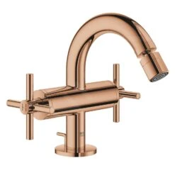 Grohe Atrio - Grifo De Bidé, Con Desagüe, Warm Sunset 24027DA3